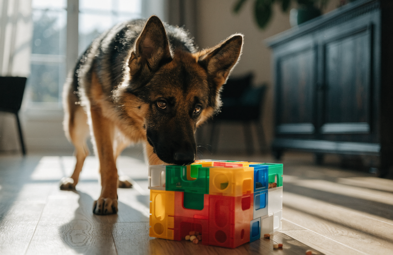 German Shepherd Mental Stimulation: 13 Indoor Brain Games