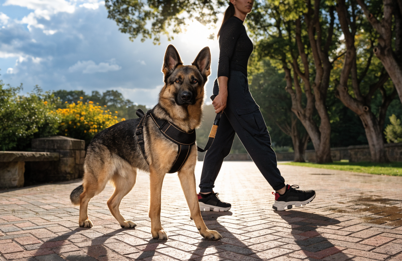 German Shepherd Leash Training: 5 Steps Toward Less Pulling