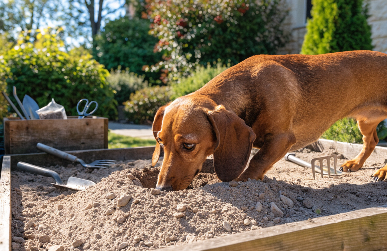 Dachshund Digging Box: A Backyard Project With a Supply Checklist