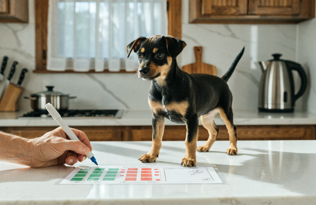 Puppy Potty Training Schedule: Free Printable Daily Tracker
