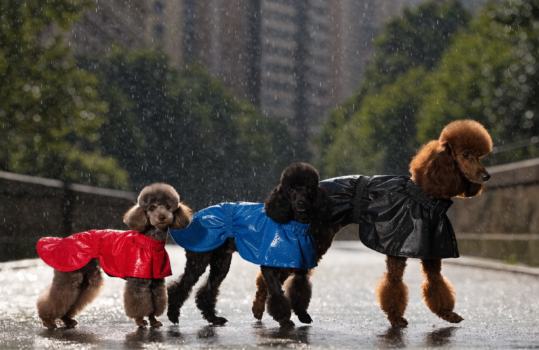 Poodle Raincoats: Find the Right Fit for Toy, Miniature, and Standard