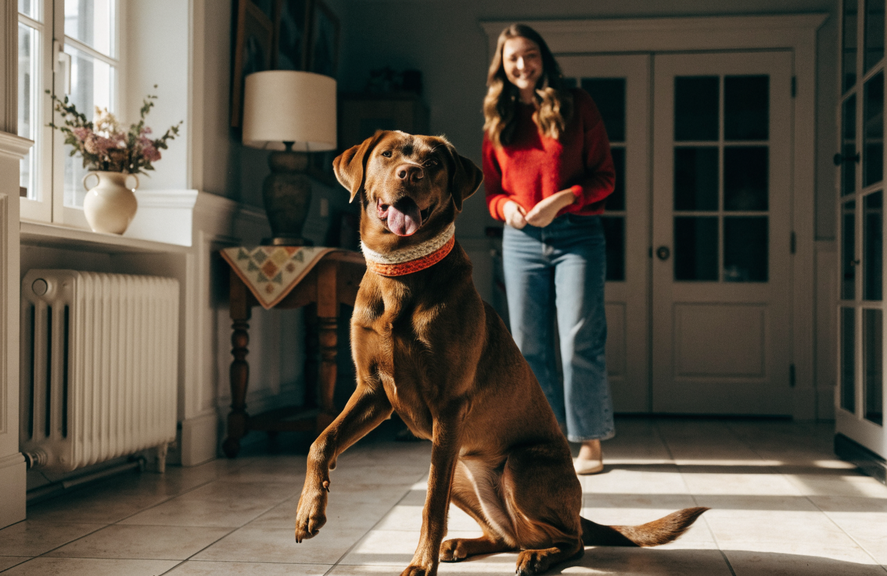 Labrador Jumping: Teach Polite Greetings in Small Steps