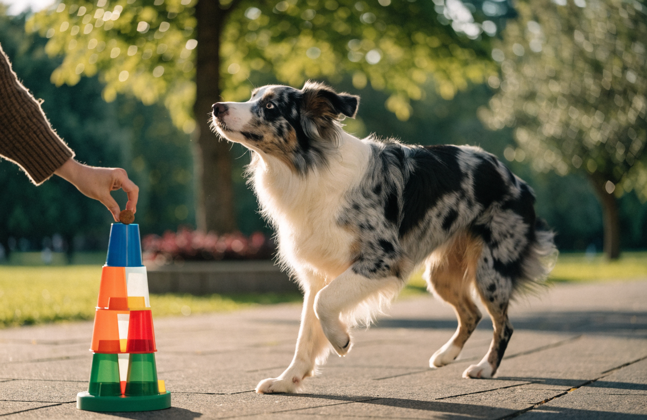 Australian Shepherd Brain Games: 15 Ideas for Busy Minds